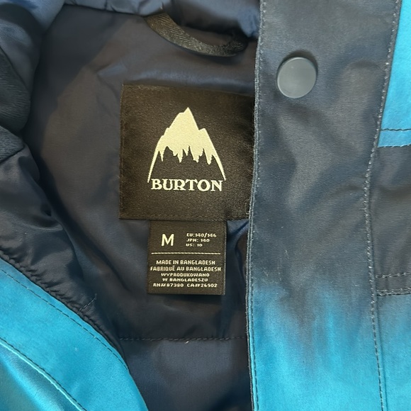 Burton kids coat, medium - Picture 3 of 3